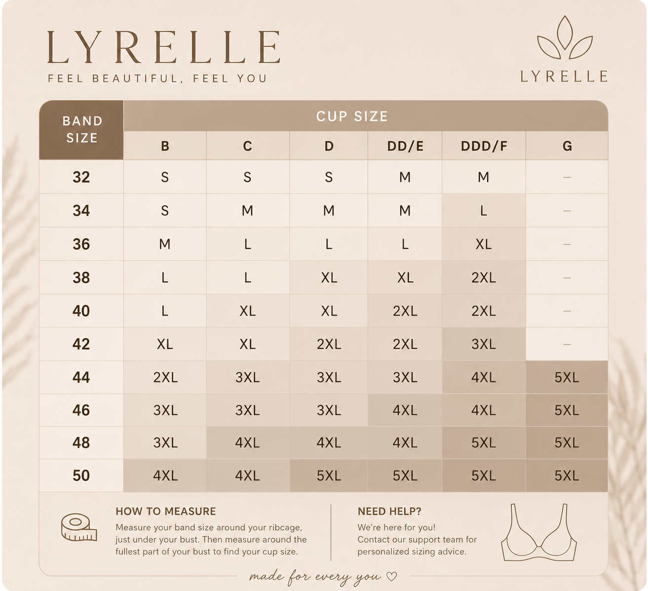 Lyrelle CloudLift™ Seamless Jelly Bra