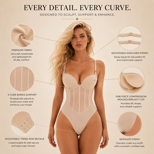 Lyrelle™ SculptFit Backless Shaping Bodysuit